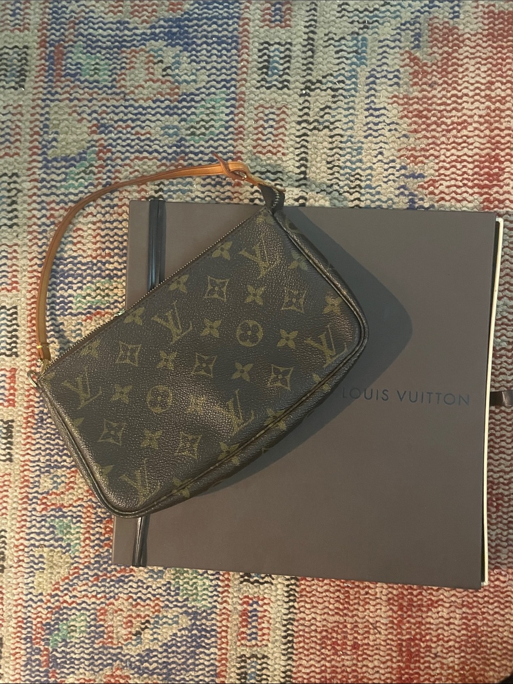 Louis Vuitton Monogram Top Handle Pocuhette Vintage